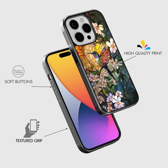 Floral Phone Cover – iPhone 16, 15 Pro, 14, Galaxy S25, S24, S24 Ultra, Pixel 9 - Picture 7 of 9